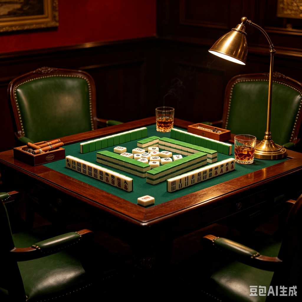 bamboo mahjong set
