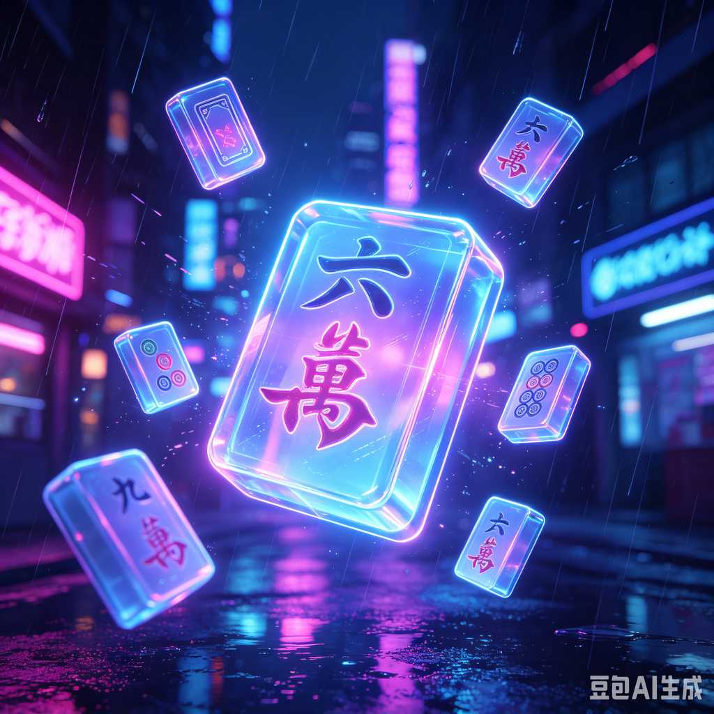 oriental style mahjong tiles