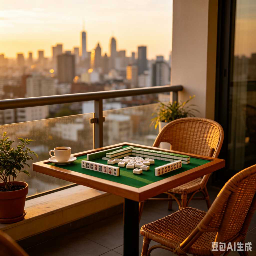 simple text mahjong tiles