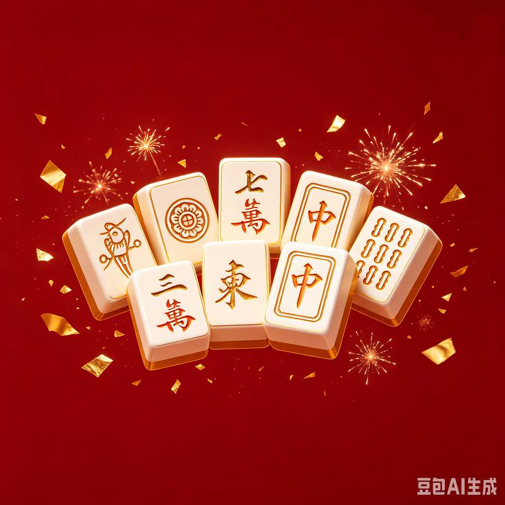 glossy mahjong tiles