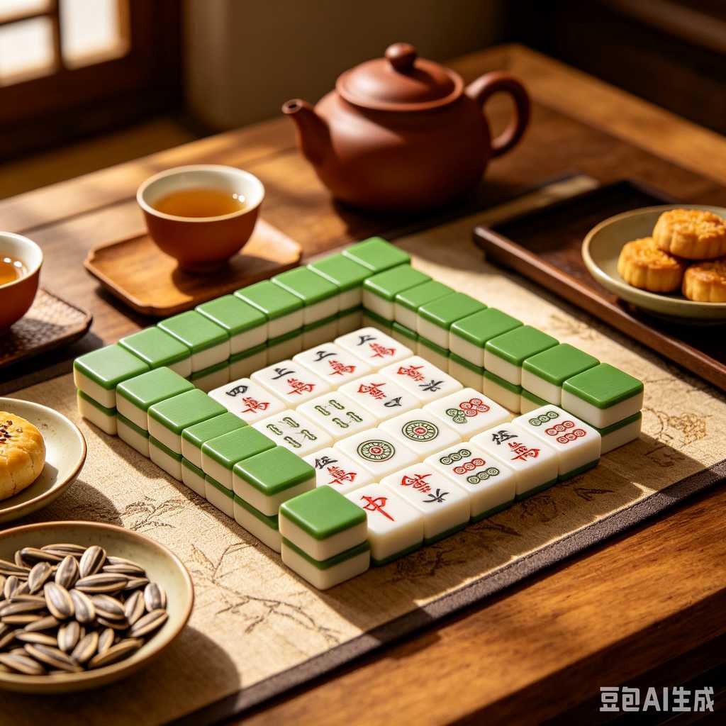 square mahjong game mat