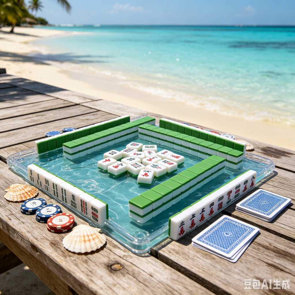 gradient pink mahjong tiles